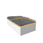 Betonová zatravňovací dlažba